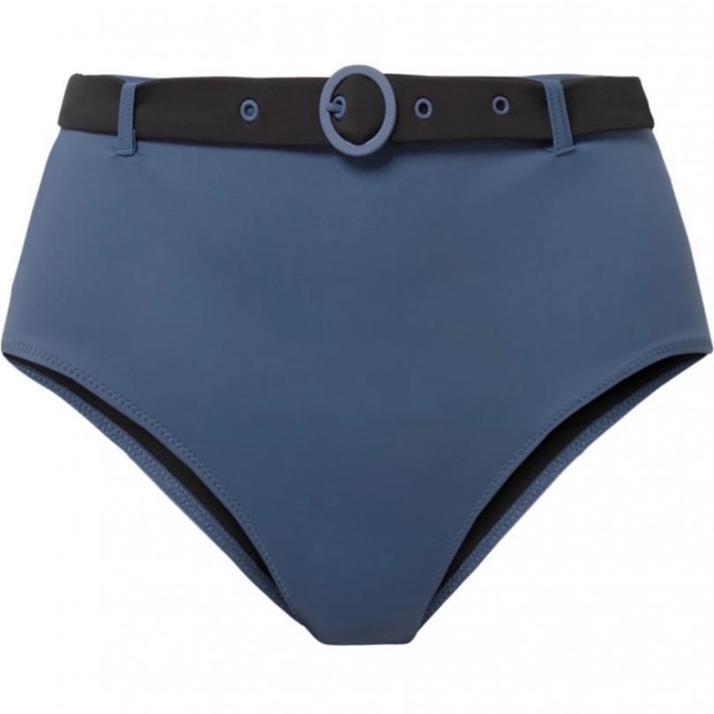 Solid And Striped Bikini Bottoms - image 2